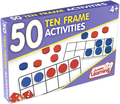 Junior Learning JL321 50 Ten Frame Activities