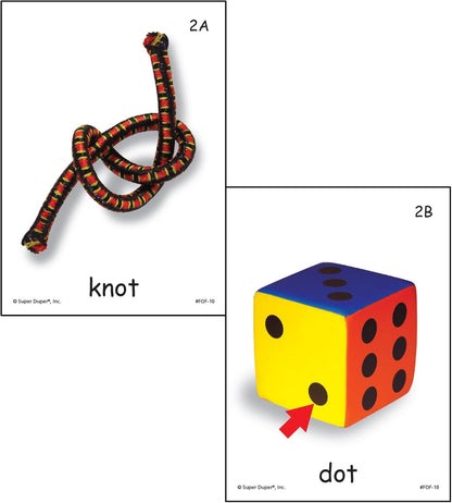 Super Duper Publications | Webber® Photo Phonology Nasalization Minimal Pair Card Deck | Educational Learning Resource for Children