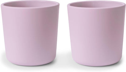 mushie Dinnerware Cups For Kids | Made in Denmark, Set of 2 (Ivory) - Colors B