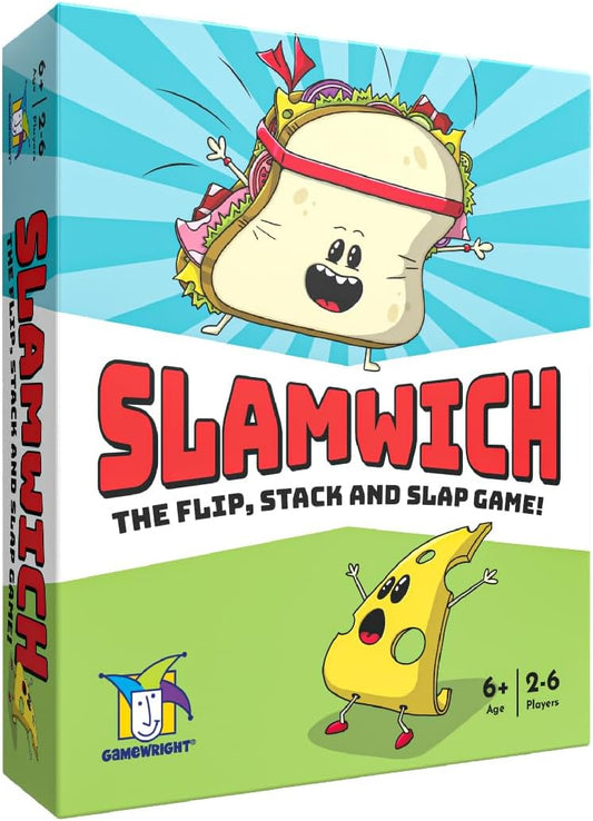Gamewright – Slamwich – A Fast Flipping Card Game for Kids – Ages 6 and Up – Great for Family Game Night