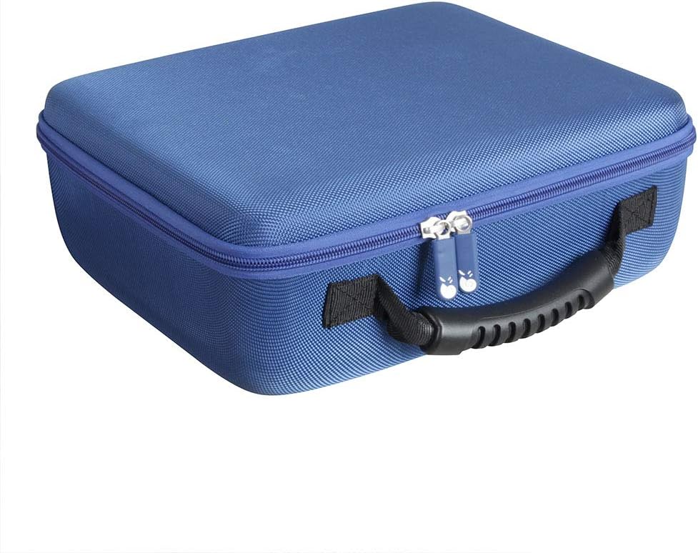 Hermitshell Travel Case for Learning Resources Gears Deluxe Building Set 100 Pieces (Black)