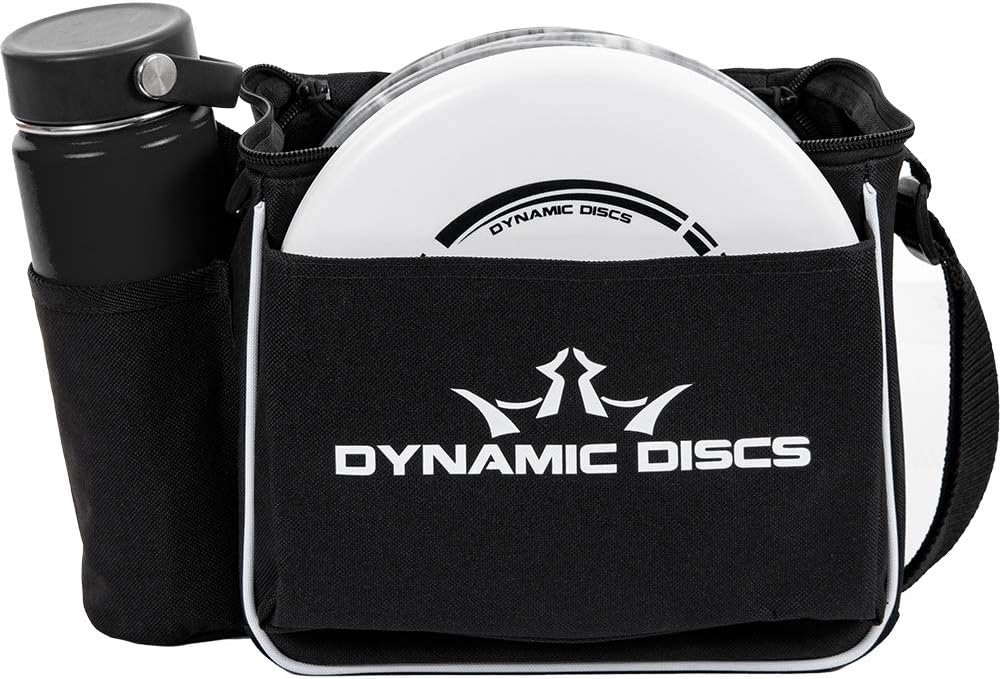 Dynamic Discs Cadet Disc Golf Shoulder Bag | Small Disc Golf Bag, 10-12+ Discs Capacity | Great for Beginners | Lightweight & Durable | Sling over Shoulder to Carry Easily