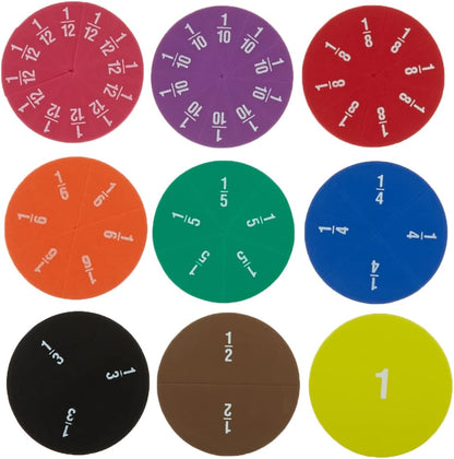 Teacher Created Resources Foam Fraction Circles (20611)