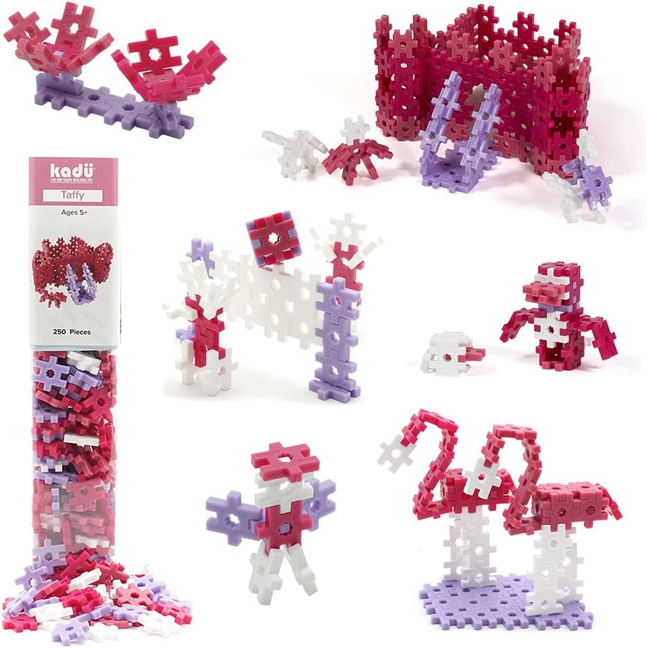 KADU Classic 250 Piece Classic Set - STEM/STEAM Building + Construction Toy, for Open + Imaginative Play Ages 5+