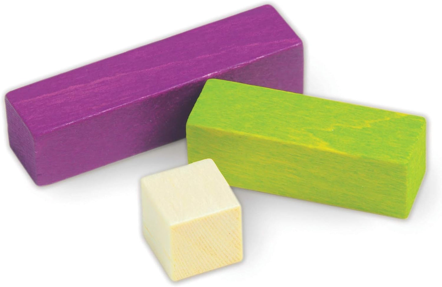 Cuisenaire Rods Kit for Fractions, Wood, Grades 4-6 (12 Trays, 1 Set of Overhead Rods, and Book)
