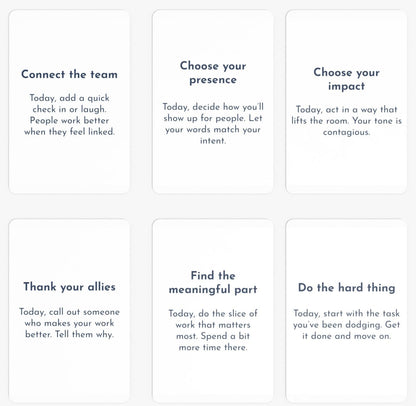 Intention Cards, Choose Your Edition | 80 Daily Prompts for Clarity & Focus (Kids edition)