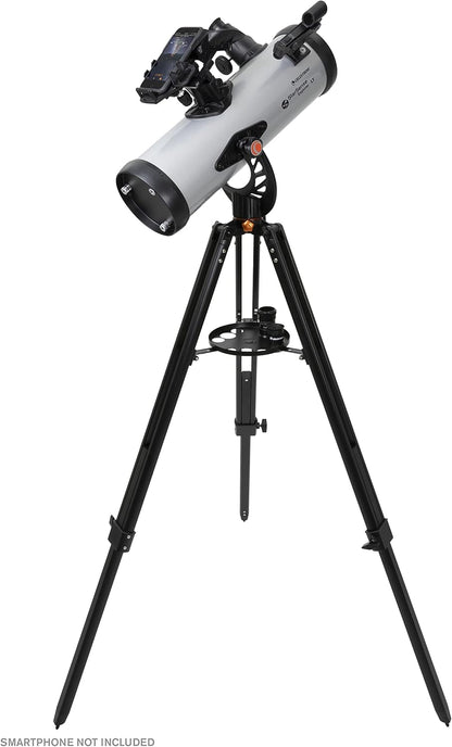 Celestron StarSense Explorer LT 114AZ App-Enabled Telescope – 114mm Newtonian Reflector with Smartphone Dock & StarSense App – iPhone & Android Compatible – Easy-to-Use for Beginners