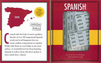 Magnetic Poetry - French Kit - Words for Refrigerator - Write Poems and Letters on the Fridge - Made in the USA