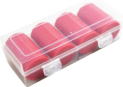 Smartdealspro 64pcs 32mm/1.26 Inch Opaque Plastic Learning Counters Disks Mini Poker Chips Game Tokens with Storage Box (Red)