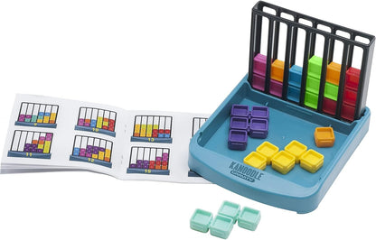 Educational Insights Kanoodle Gravity - 3D Brain Teaser Puzzles for Kids, Spatial Puzzle Games for Adults, Teens and Kids, Problem Solving Toys and Logic Puzzles, Single Player Games