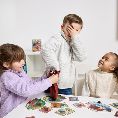 Miniland Board Game for Kids +5, Develops Fine Motor Skills, Come with Wooden Bugs, Tweezers and Game Boards, Children Memory and Pincer Grasp | Catch The Bug