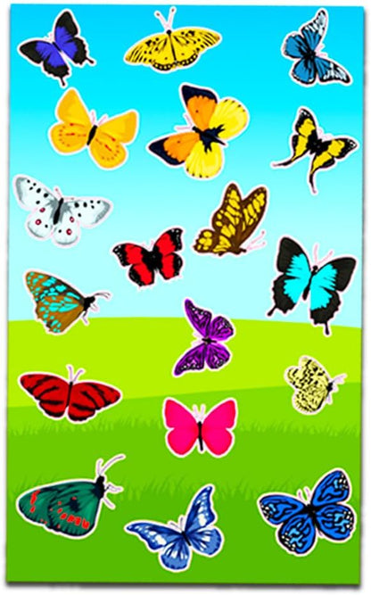 Titoland Ten Little Ladybugs Book for Toddlers and Babies Includes Pack of Butterfly Stickers