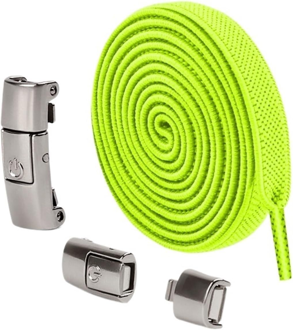 Press Lock Shoelaces Without Ties Elastic Laces Sneaker Widened Flat No Tie Shoe Kids Adult Shoelace For Shoes
