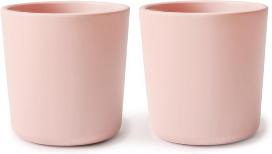 mushie Dinnerware Cups For Kids | Made in Denmark, Set of 2 (Ivory) - Colors A