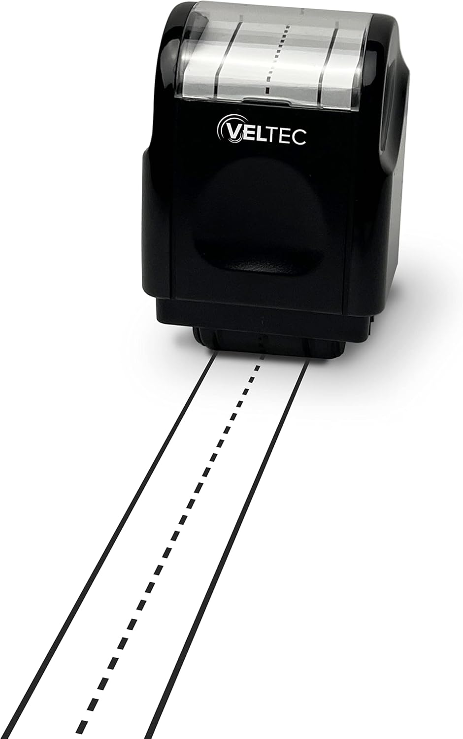 Veltec Dashed Handwriting Lines Practice Roller Stamp for Kids, Parents and Teachers (Black)