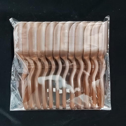 10 PCS Plastic Mini Gardening Shovel Spoons Soil Scoops, Cultivation Digging Transplanting Gardening Tools for Succulents Potted Flowers, Bath Salt Spoons/Washing Powder Scoops/Loose Tea-Leaf Scoops