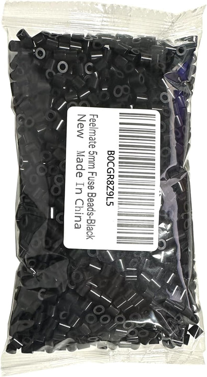 Fuse Beads 2,000 pcs 5mm Fuse Beads Kit Iron Beading Ironing Melting Fusion Beads Craft Set