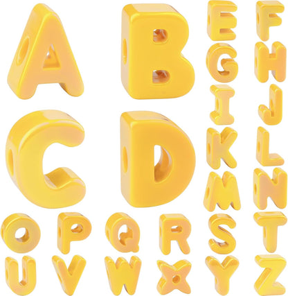 DoDoBeads 1270 Pcs Letter Beads Kit, White and Colorful Square Acrylic Alphabet Beads with Extra Vowels, Numbers & Spacers, Perfect for Friendship Bracelets