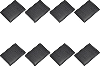 MECCANIXITY 8PCS 1.5V 0.09W 0.06A Mini Solar Panels for Solar Power, Small Solar Photovoltaic Cells Charge DIY Electric Toy Materials Solar System Kits, 1.18" x 1.18"