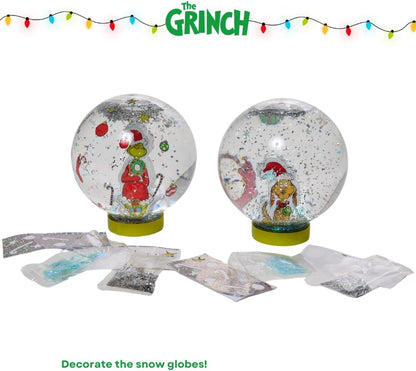 Disney Frozen Snow Globe Kit, DIY Snow Globe, Includes 2 Globes, Glitter, Sequins, Stickers – Elsa and Anna