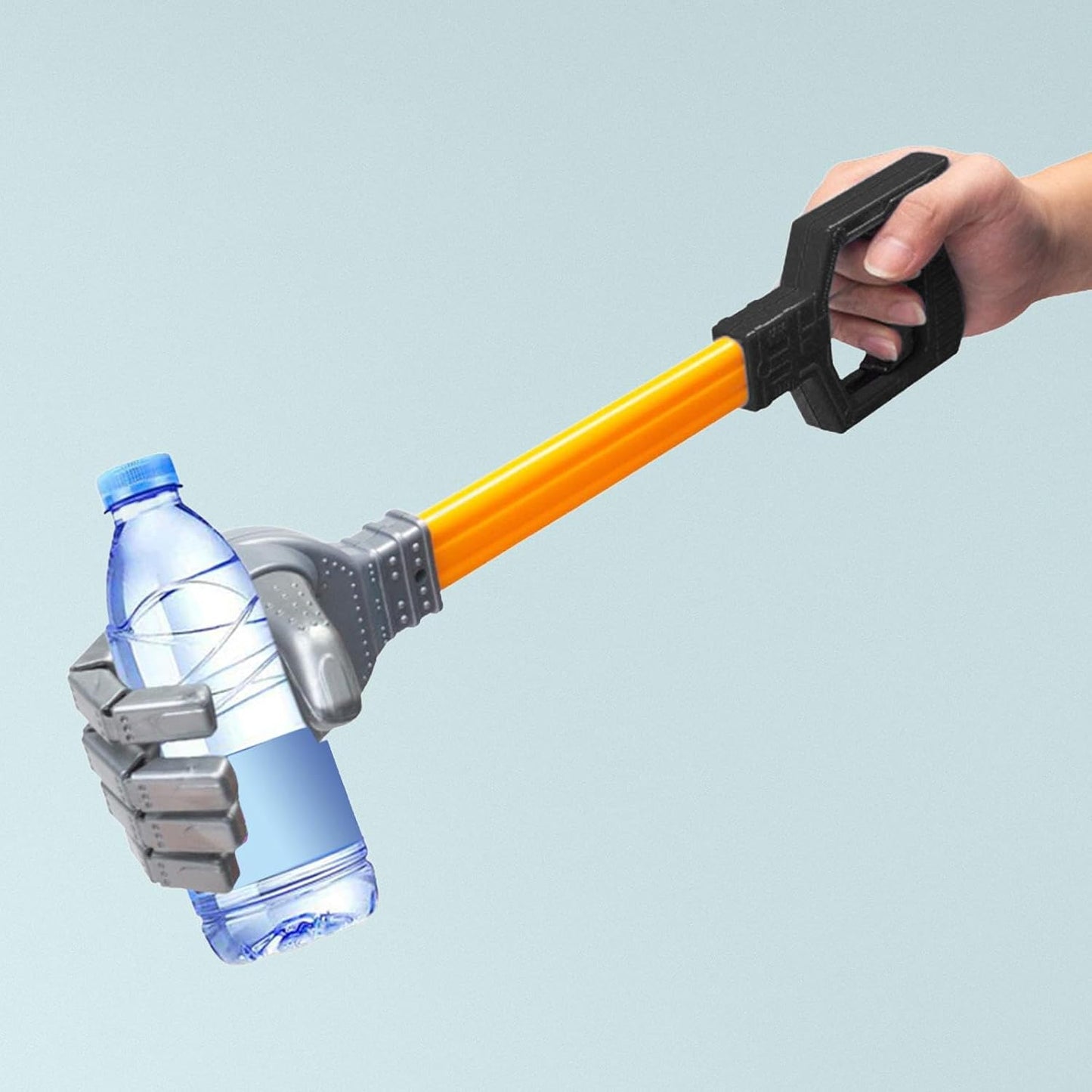 Robotic Claw Litter Picker Toy Hand Grabber Tool for Kids Hand Eye Coordination Training and Fun Games- L Blue