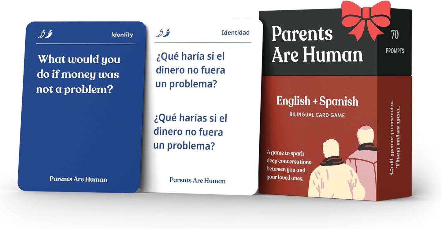 Parents Are Human, Relationship Cards, Get to Know Each Other Better, Parents, Families, Teens & Kids Relationship Building, Light & Deep Questions, 70 Questions & Activity Cards, English