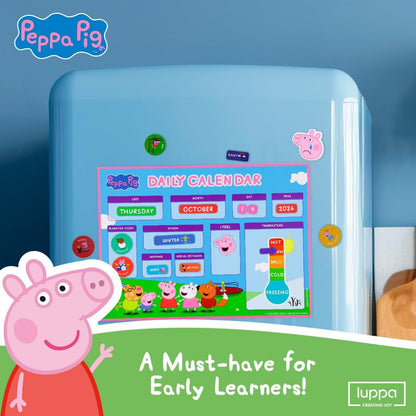 Peppa Pig Toddler Busy Board – Montessori toys for 1 2 3 4 Year Old, Educational Activity Sensory Board for Preschool Learning Fine Motor Skills, Gift Toys for Boys Girls, Airplane Car Travel Toy