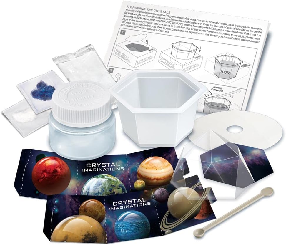 Crystal Growing/Crystal Imaginations Red - (1 Pc.) - Great Hands-on Activity