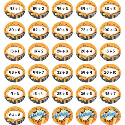 Really Good Stuff KA-PING! Multiplication and Division Game - 1 Game