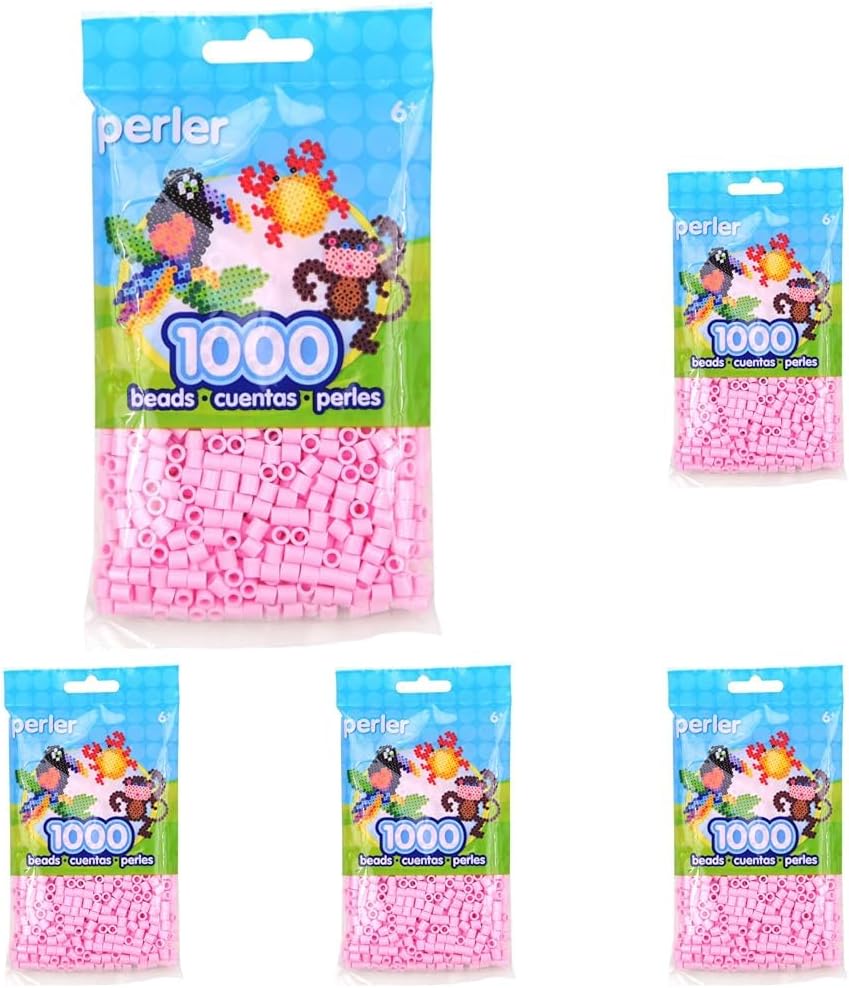 Perler Toothpaste Green Beads for Kids Crafts, 1000 pcs