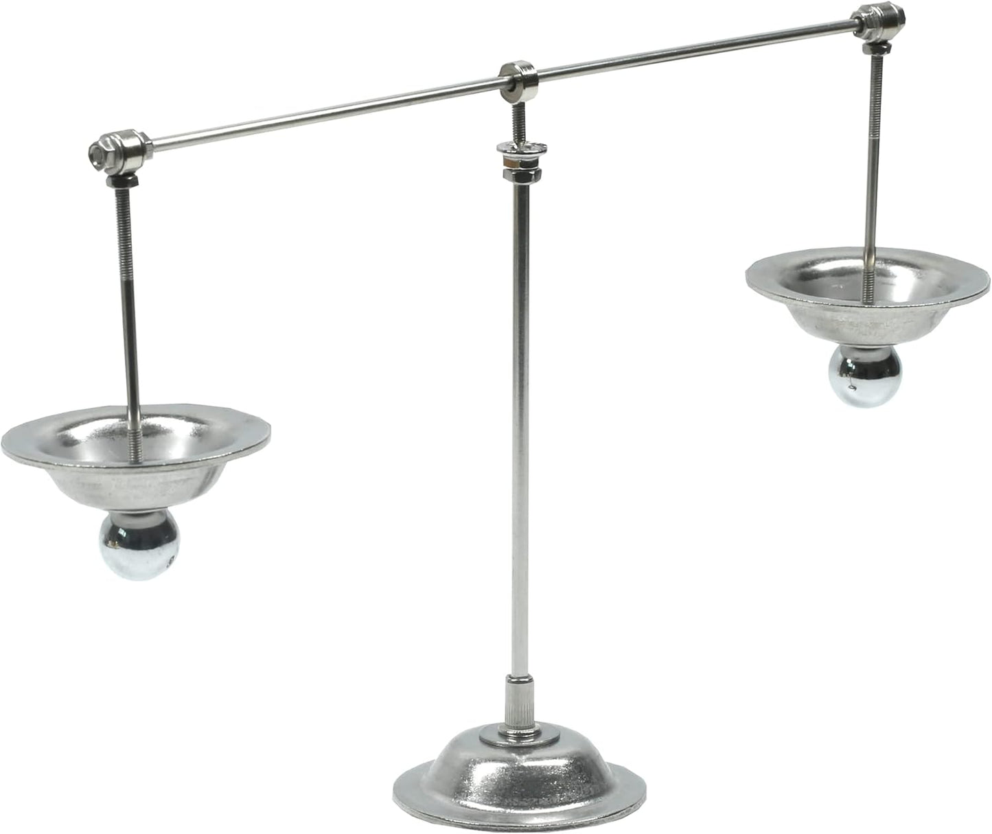 Sunnytech Steel Balance Physics Toy Weightlifter Kinetic Art Balance Toy Balancing Decompressive Science Home Office Toy for Desk Decor WJ020