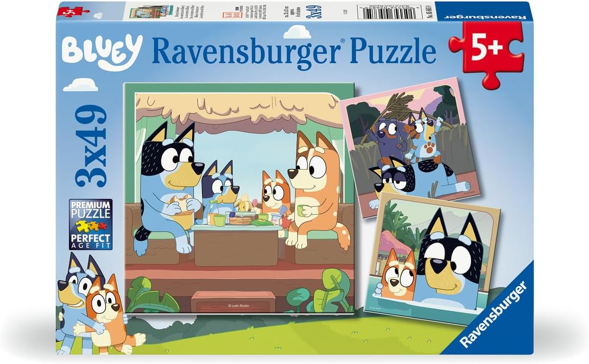 Bluey Adventure 3x49 PC Puzzle