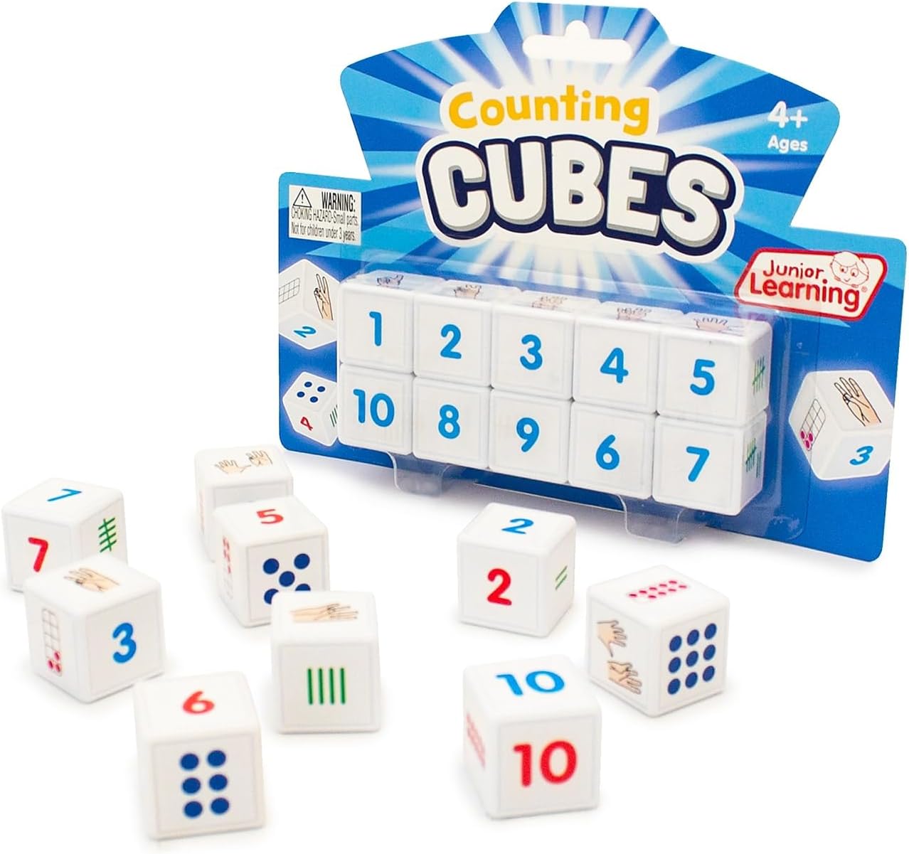 Junior Learning JL645 Counting Cubes, Multi