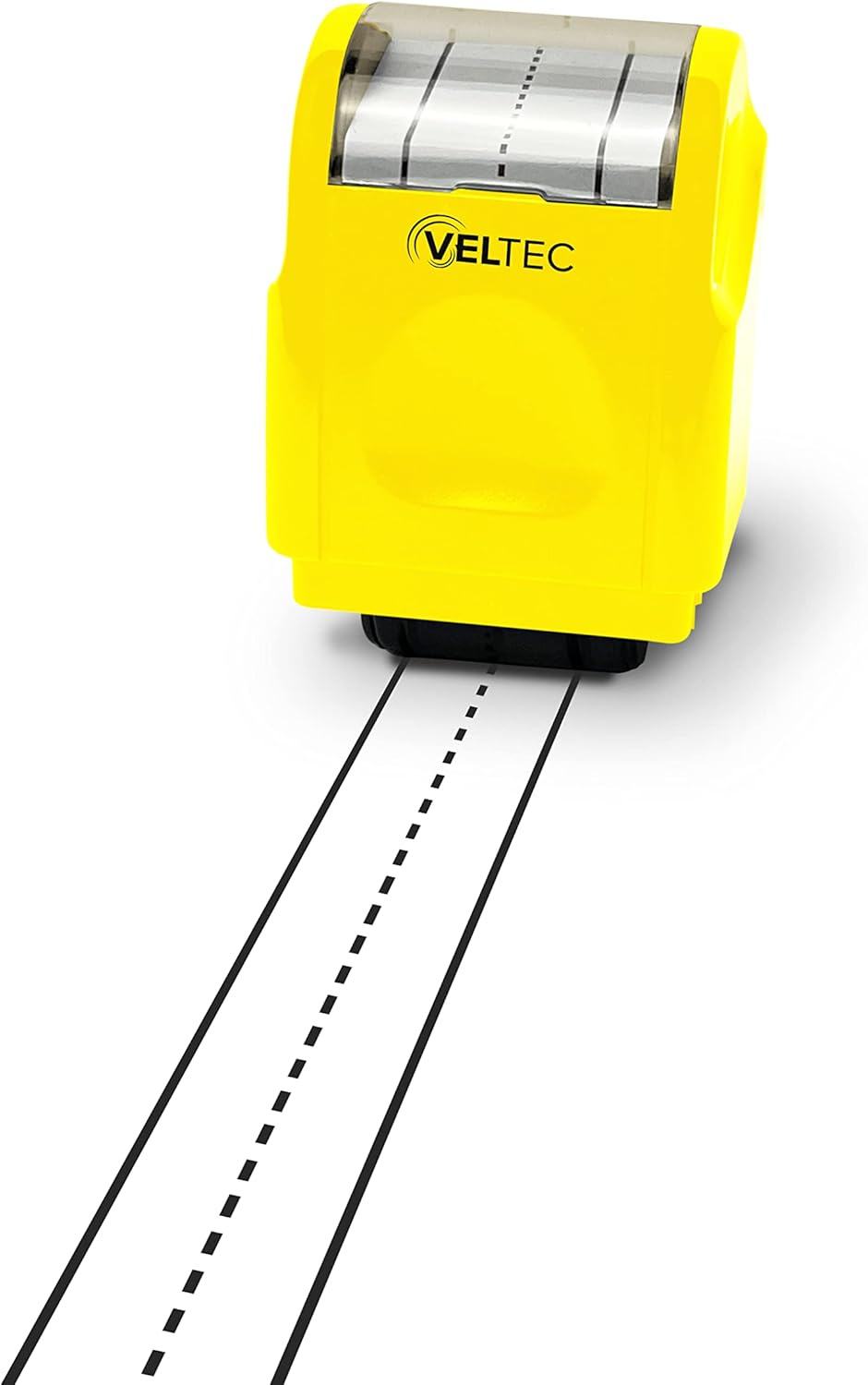 Veltec Dashed Handwriting Lines Practice Roller Stamp for Kids, Parents and Teachers (Black)