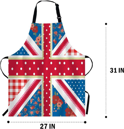 WONDERTIFY Science Education Sketch Apron,Laboratory Chemistry Book Equation Loupe Beaker Flask Glass Bib Apron with Adjustable Neck for Men Women,Suitable for Kitchen Cooking Chef Grill Bistro Apron