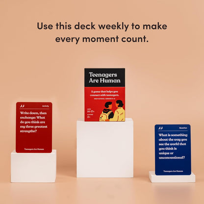 Children are Human | 140 Conversation Cards to Help Bond with Kids | Card Game for Elementary School Children | Designed by Experts for Grades 2-5 | Ages 7-10+
