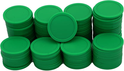 35MM/1.37-inch Box of 120 Counting Coins for Poker Chips and Game Coins (Light Blue, 35MM/1.37-inch)