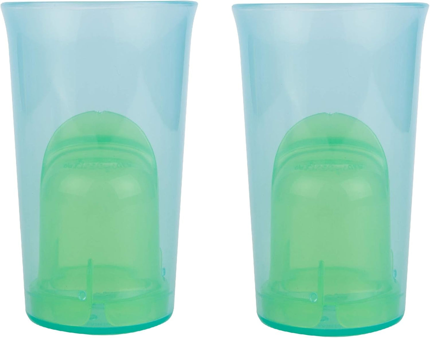 The First Years My First Open Cup — 2 Cups in 1 — Open Baby Cup with Removable Spill Control Insert — Training Cups for Transition to Toddler Cups — Ages 12 Months and Up — 2 Count