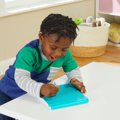 Playskool Magnatab — Numbers and Shapes — Magnetic Board Toy Letter Tracing for Toddlers Learning and Sensory Drawing — for Kids Ages 3 and Up
