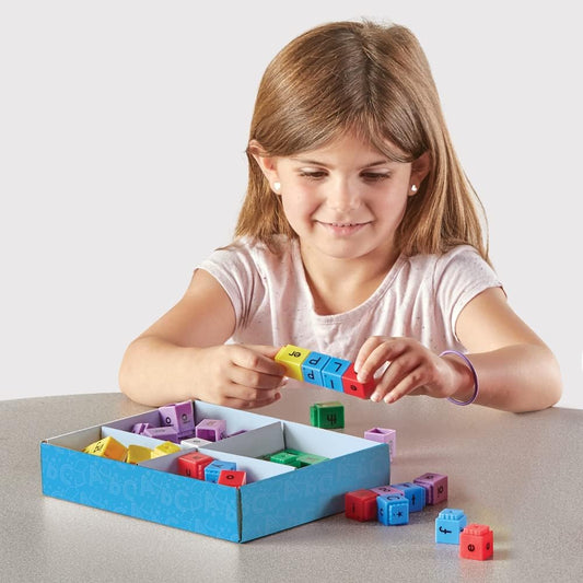 hand2mind Reading Rods Prefixes & Suffixes, Word Roots for Kids, Word Building Activities, Spelling Toys, Reading Tools for Kids, Phonemic Awareness and Phonics, Science of Reading Manipulatives