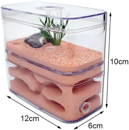YKLL Ant Farm Highly Moisturizing Ant Nest Ant Farm Plaster Insect Box Pet Anthill Castle Natural Ecological Workshop Ant House 12 * 6 * 10cm Unique Gifts