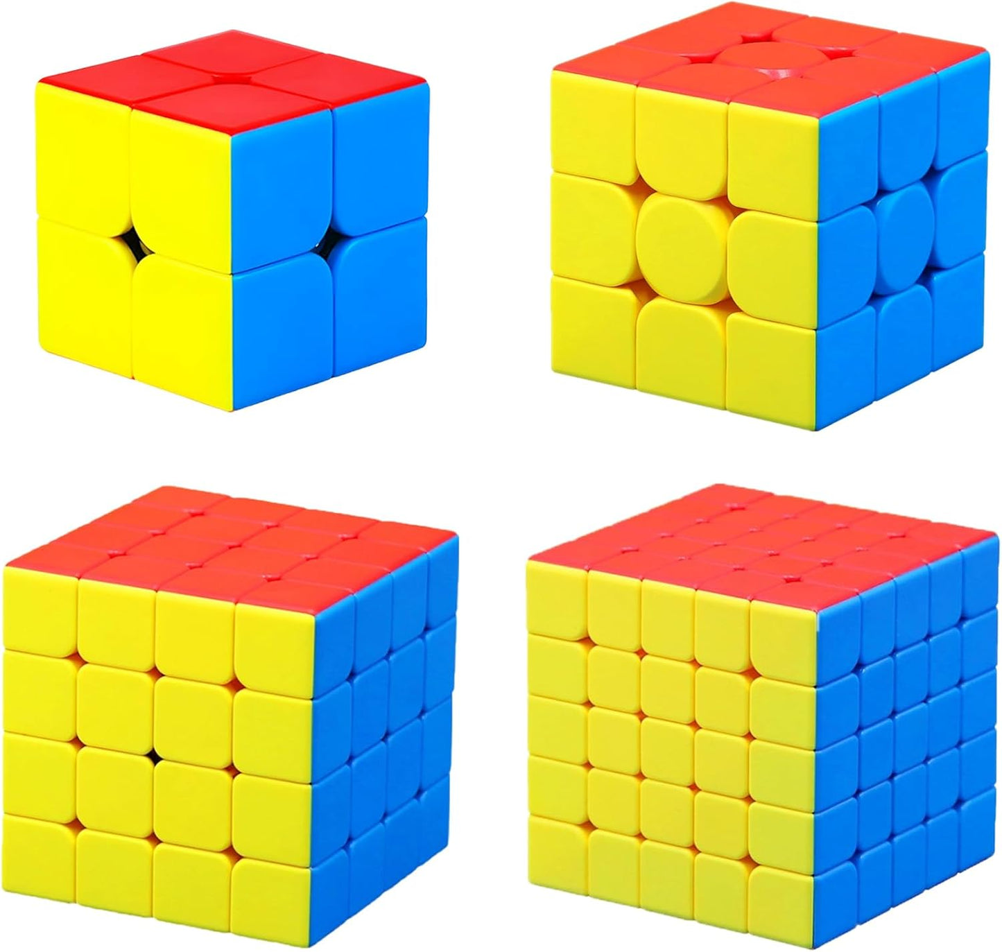 CFMOUR 20 Pack 3x3 Speed Cube Set - Stickerless Magic Cubes Bundle 3x3x3- Fast Turning Birthday Party Easter Valentines Day Gifts Puzzle Game Brain Toy for Kids and Adult