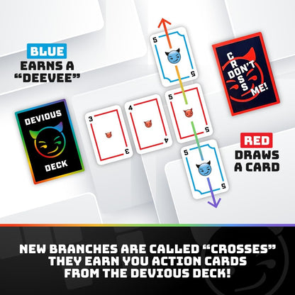 Don’t Cross Me! – Fast, Easy-to-Learn Family Card Game for Ages 8+ | Laugh, Block & Outsmart Each Other in 10–15 Minute Rounds | 2–5 Players • Perfect for Game Night Fun