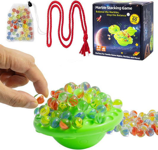 Family & Party Fun Pinball Table -Beigewith Colorful Balls, Portable Home & Birthday Parties, and Social Gatherings, Party Game Board | Playful Design | Durable Game Board, Pinball Machine