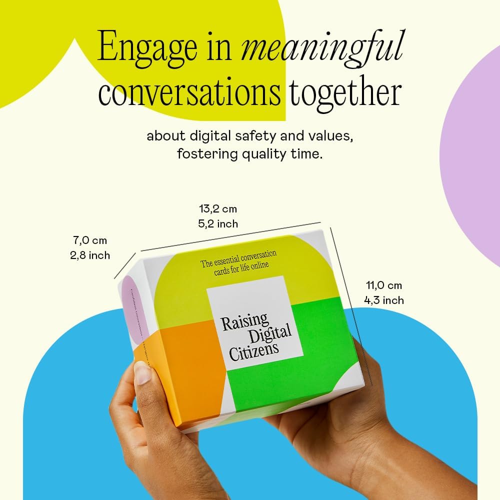 The Kit – A Parenting Resource to Build Trust, Online Safety & Confidence | Includes 200 Conversation Cards