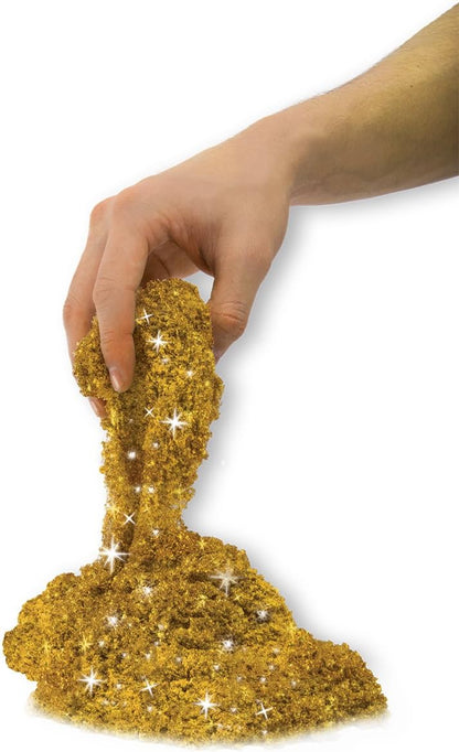 Kinetic Sand 6026411 "Metallic Sand Assortment Playset (Variety of Styles – Style Picked at Random)