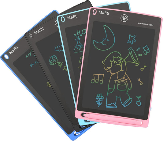 Mafiti LCD Writing Tablet 8.5 Inch Electronic Writing Drawing Pad Portable Doodle Board Gifts for Kids Office Memo Home Whiteboard Black
