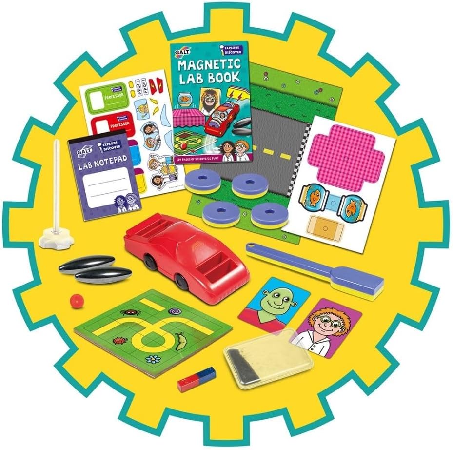 Galt Toys, Magnetic Lab, Science Kit for Kids, Ages 6+, Multicolor