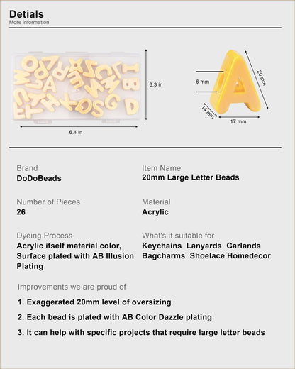 DoDoBeads 1270 Pcs Letter Beads Kit, White and Colorful Square Acrylic Alphabet Beads with Extra Vowels, Numbers & Spacers, Perfect for Friendship Bracelets