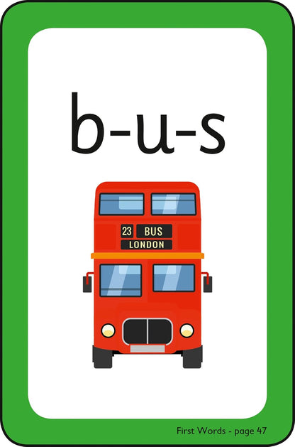 First Words Flashcards: 40 Cards (Collins Easy Learning Preschool)
